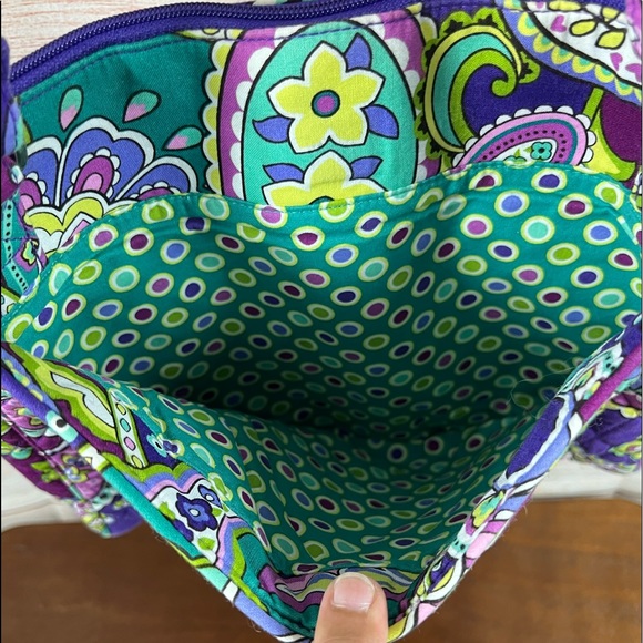 Vera Bradley "Heather" Messenger Bag - Picture 3 of 6